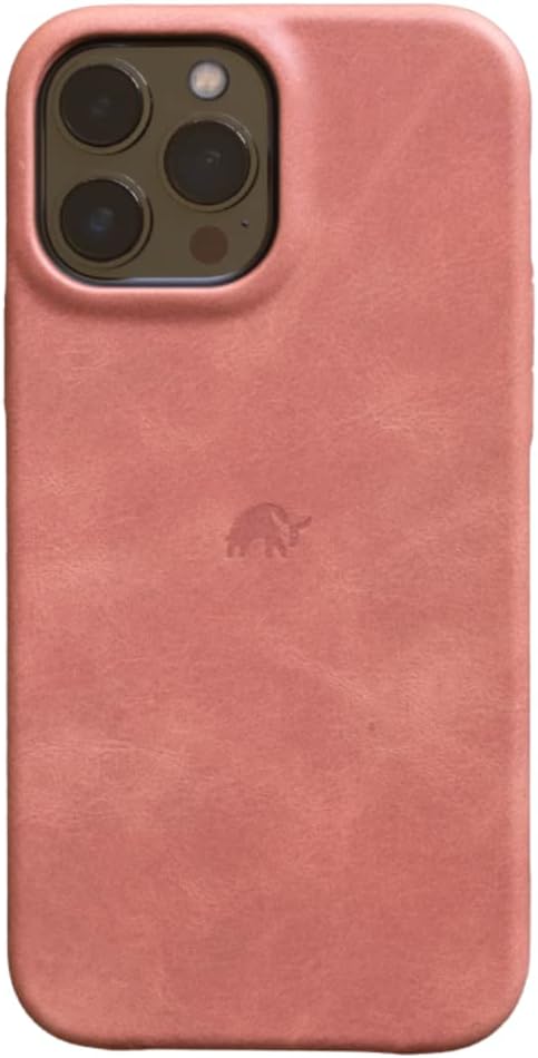 Bullstrap Funda de cuero prémium compatible con Apple iPhone 13 Pro y MagSafe Charger, edición South Beach