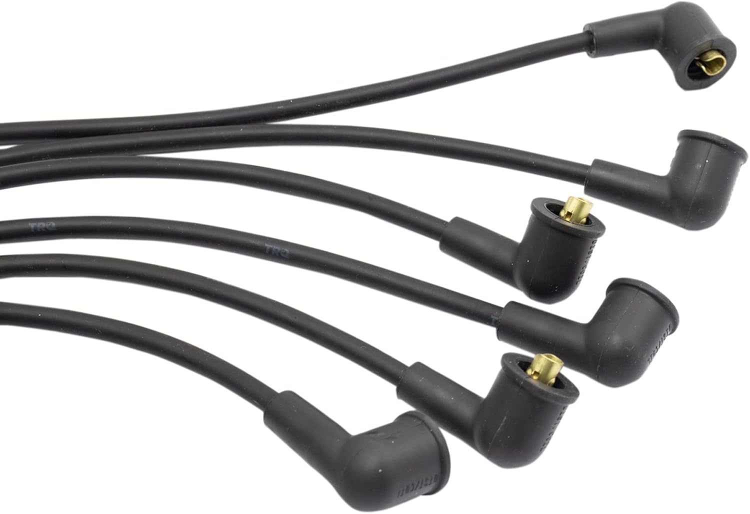 TRQ Juego de cables de bujía de encendido del motor compatible con Hyundai Tucson Kia Sportage 2.7L Nrew