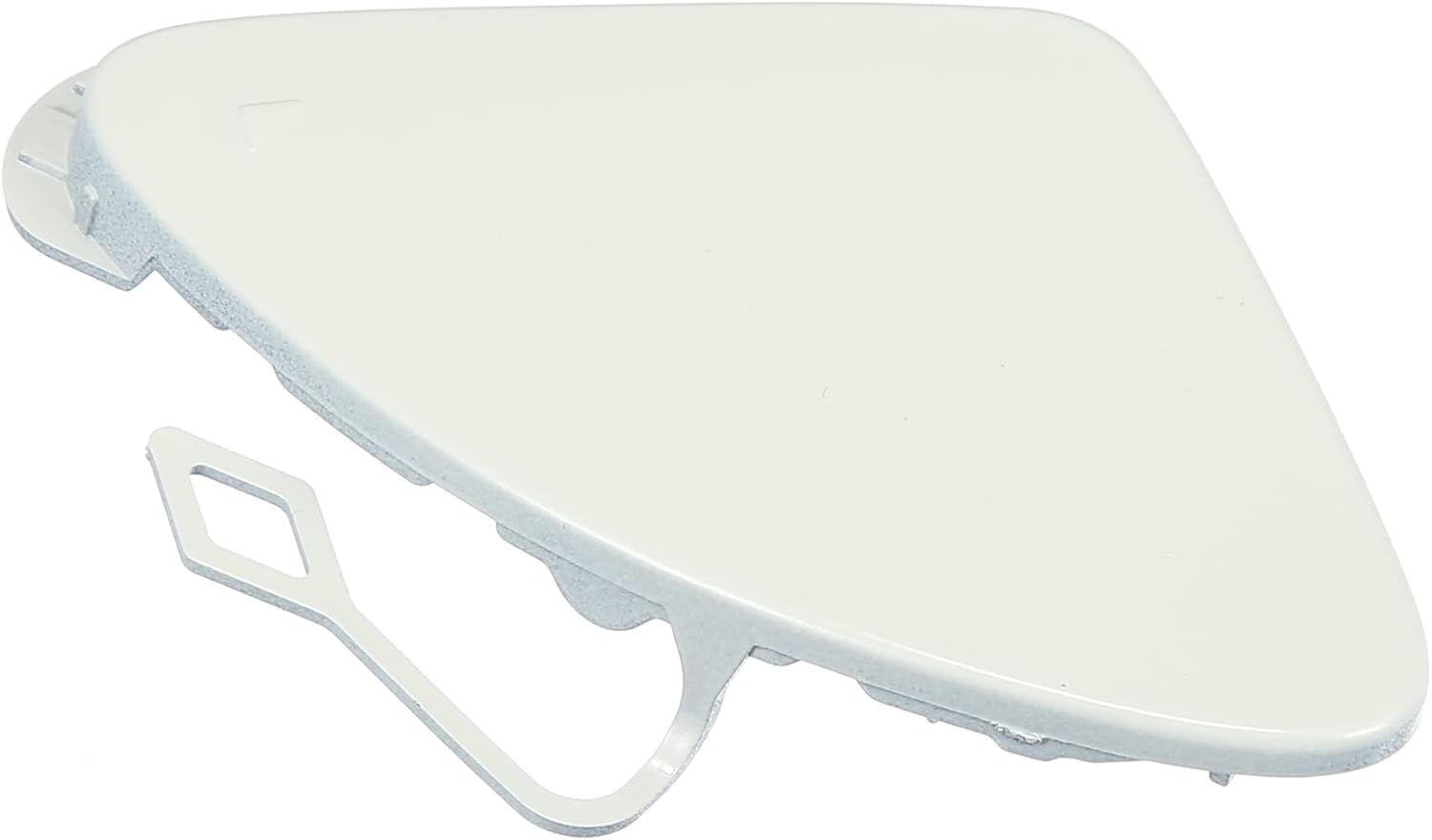 ACROPIX Tapa de gancho de remolque para parachoques delantero derecho para BMW 320i 2013-2015 para BMW 320i xDrive 2013-2015 – Paquete de 1 blanco