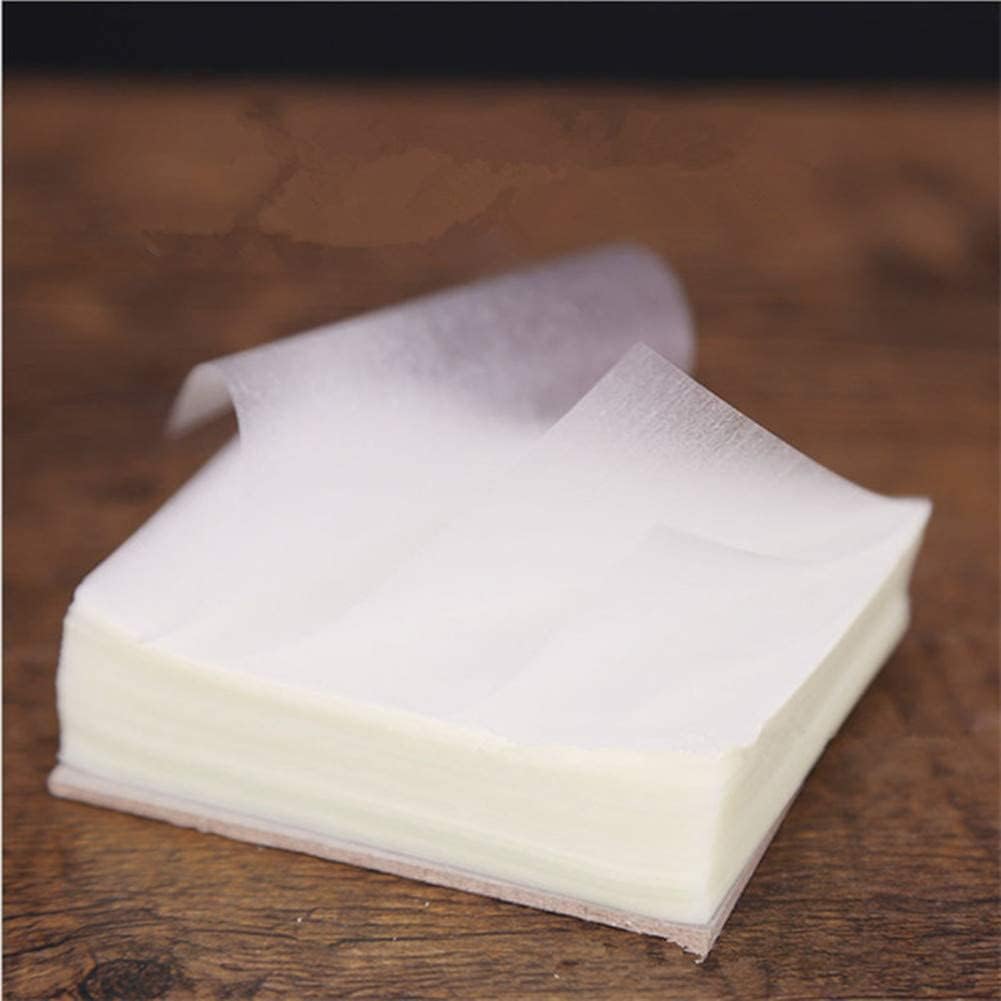1000 hojas de papel de arroz comestible para hacer dulces y chocolate, papel de arroz glutinoso, 2.36 x 3.15 pulgadas (2.4 x 3.1 in)