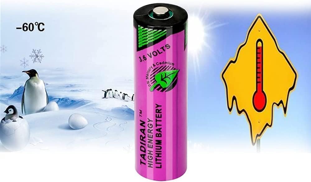 XIAOXX (6 unidades) 3.6V 2400mAh TL-5903 AA batería de litio SL-360 TL-2100 PLC 6ES7971-0BA00 para Siemens S7-400 ER14500 PLC máquina para 2.4Ah