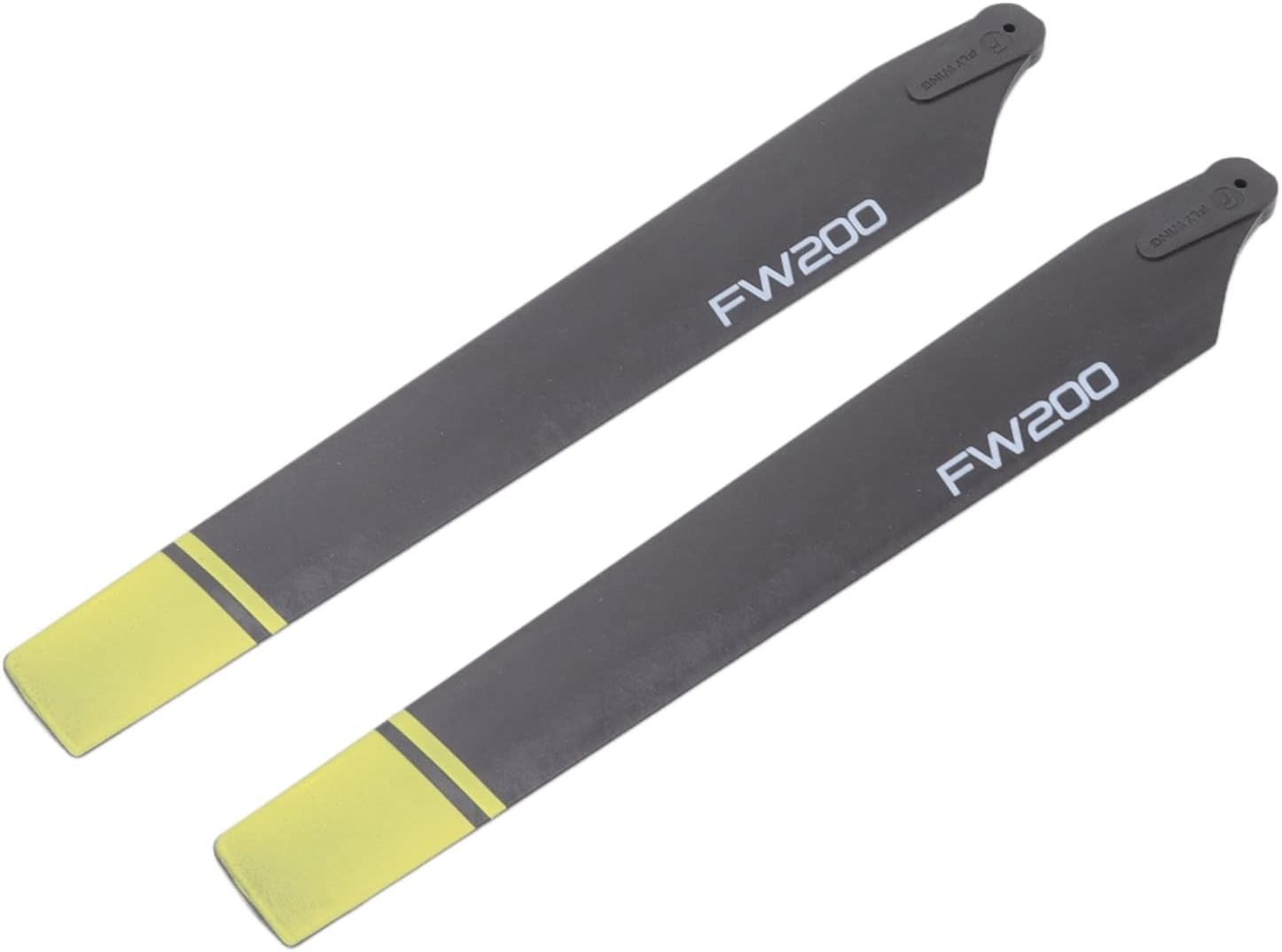 Helicóptero RC Helicóptero Reemplazo Hoja Control Remoto Helicóptero Hélice Bajo Ruido para FW200 (amarillo)