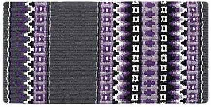 Domino 40X34 New Zealand – Manta de lana para silla de montar (40 x 34 pulgadas)