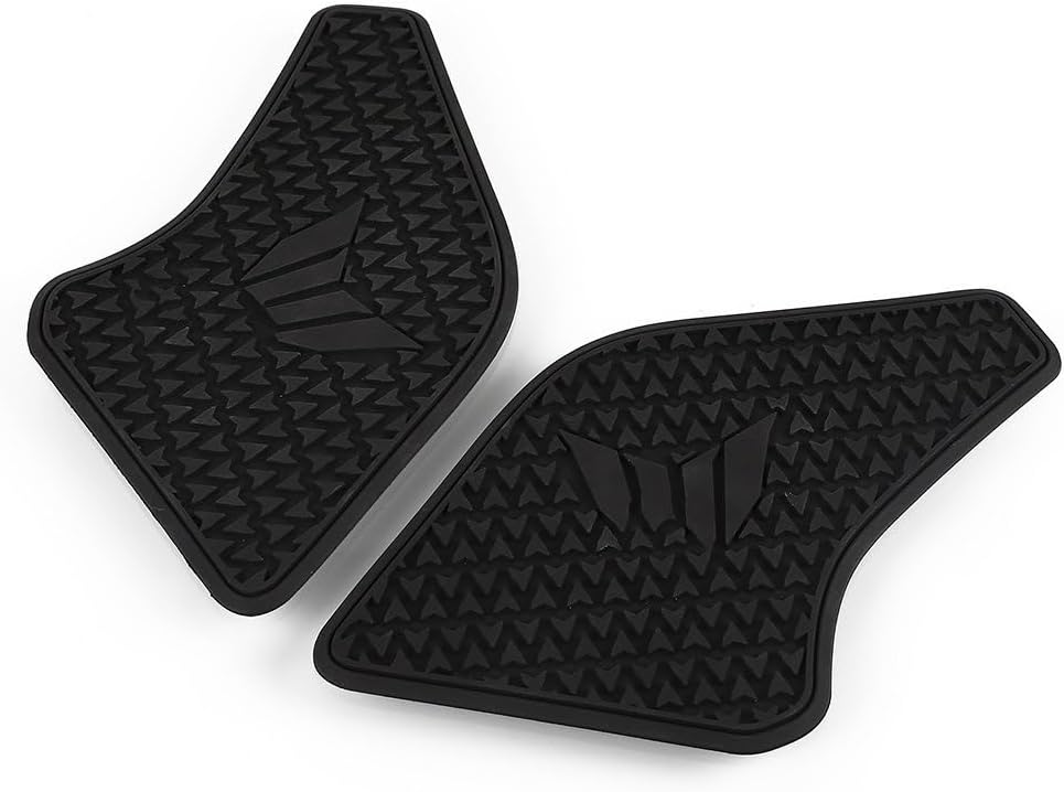 Adhesivo para tanque de combustible de motocicleta, almohadilla lateral para tanque de combustible, almohadillas protectoras, calcomanías de agarre