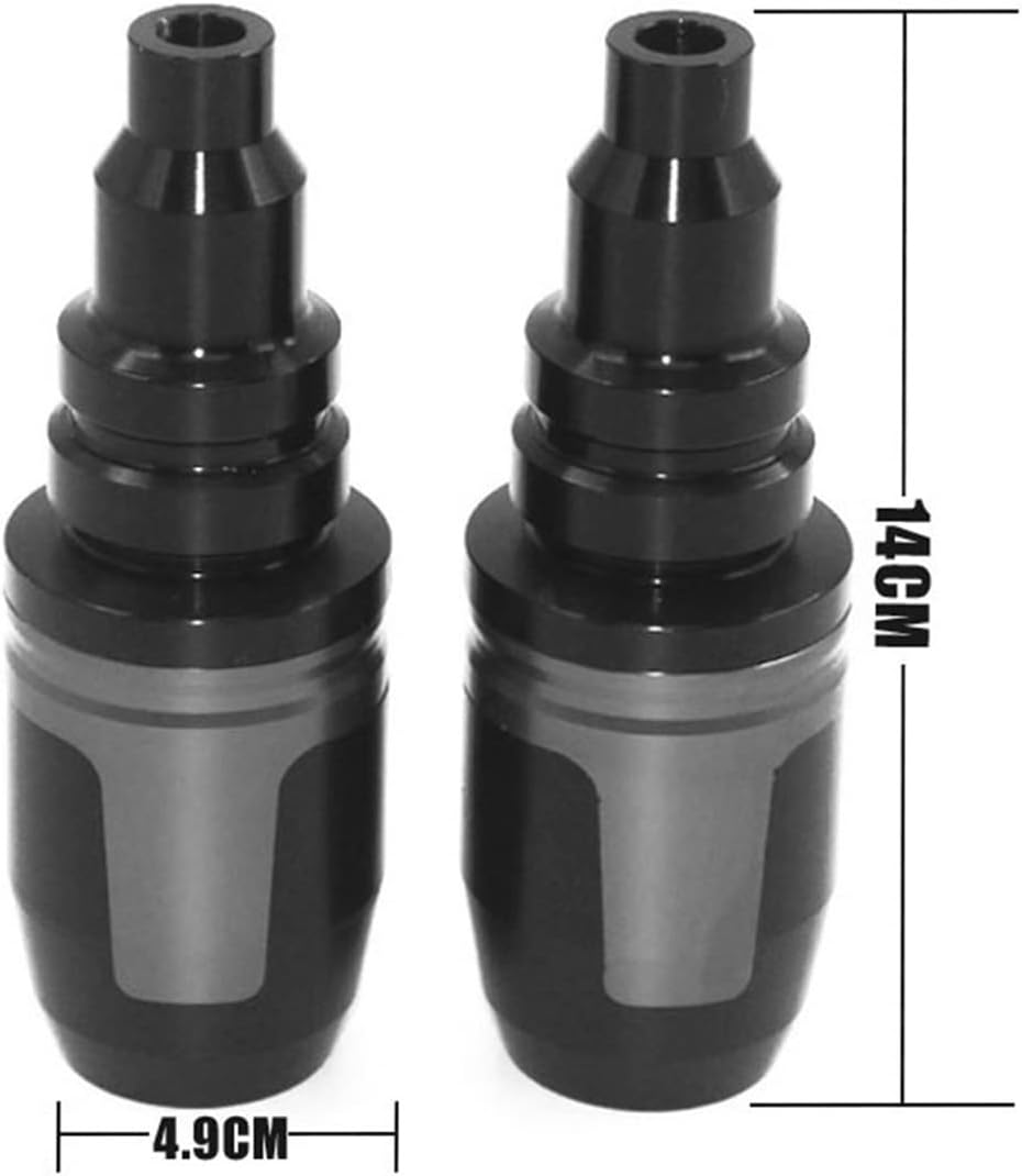 Protectores cónicos profesionales aptos para Bajaj Dominar 400 motocicleta CNC Falling Protection Frame Slider Carenado Guardia Crash Powersports