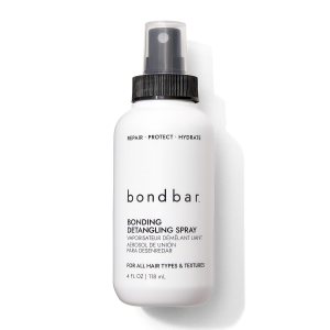 Spray desenredante Bonding, hidrata para un cabello manejable, libre de crueldad, vegano, sin parabenos, 4 onzas Spray desenredante Bonding, hidrata para un cabello manejable, libre de crueldad, vegano, sin parabenos, 4 onzas