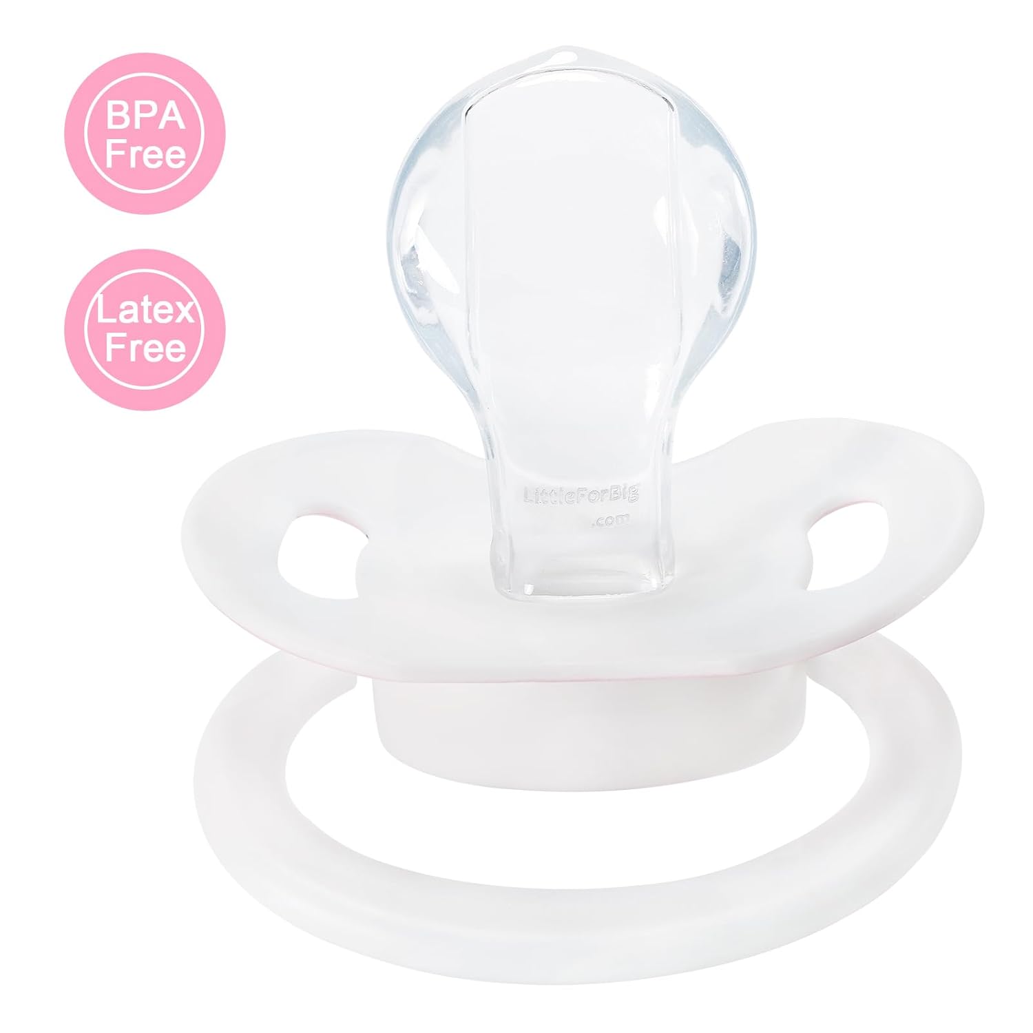 LittleForBig Bigshield Generation-II – Chupete impreso para adulto, diseño de bebé Usagi