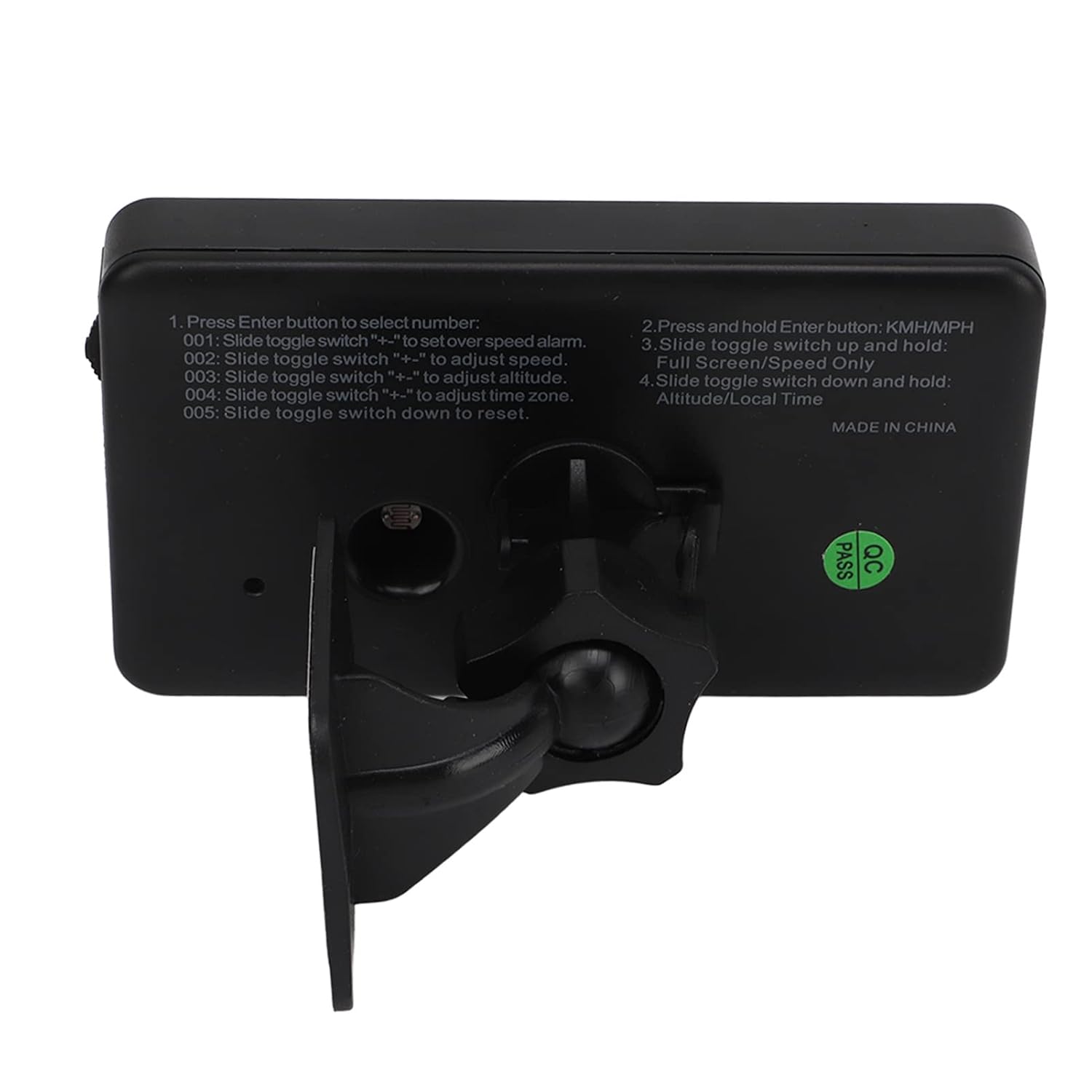 Pantalla frontal para automóvil HUD Pantalla superior Velocímetro de luz verde con velocidad Fatiga Advertencia de conducción sobre velocidad