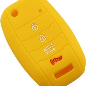 Jfqm – Funda de silicona para llave de automóvil para Kia Sportage, ajuste para Cerato, ajuste óptimo para K2, K3, K4, K5, Rio Fit para Picanto, Jfqm – Funda de silicona para llave de automóvil para Kia Sportage, ajuste para Cerato, ajuste óptimo para K2, K3, K4, K5, Rio Fit para Picanto,