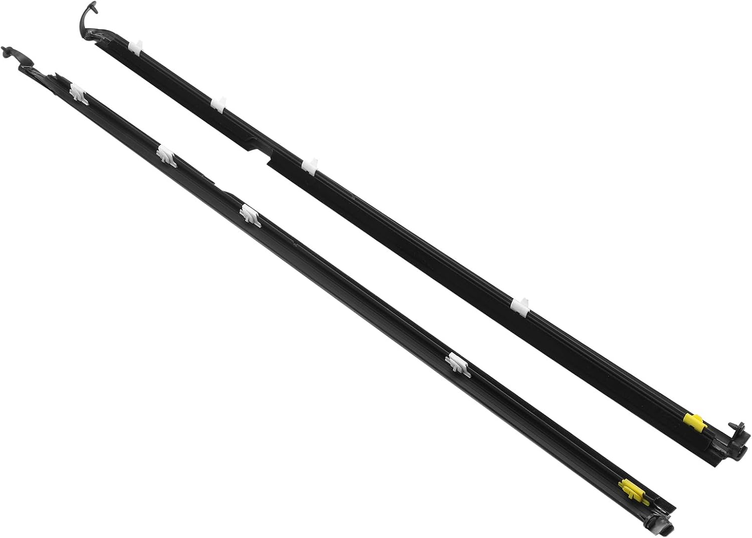 A-Premium 2 piezas Sello de burlete de puerta izquierda y derecha compatible con Mazda Miata 1990-1997 1999-2005 convertible, repuesto #