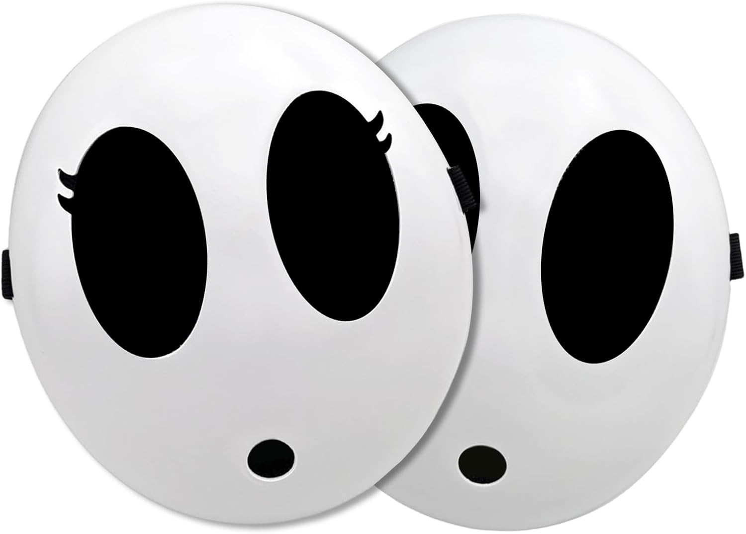 Máscara de chico tímido, máscara de anime blanca, máscara de Halloween, máscara divertida para disfraz de Halloween, accesorios de cosplay