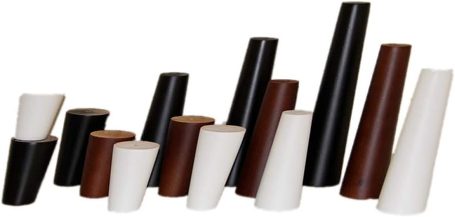 Patas de madera maciza de roble para muebles de sofá, patas de mesa de café, patas de armario, patas de repuesto para mueble de TV, mesita de noche,