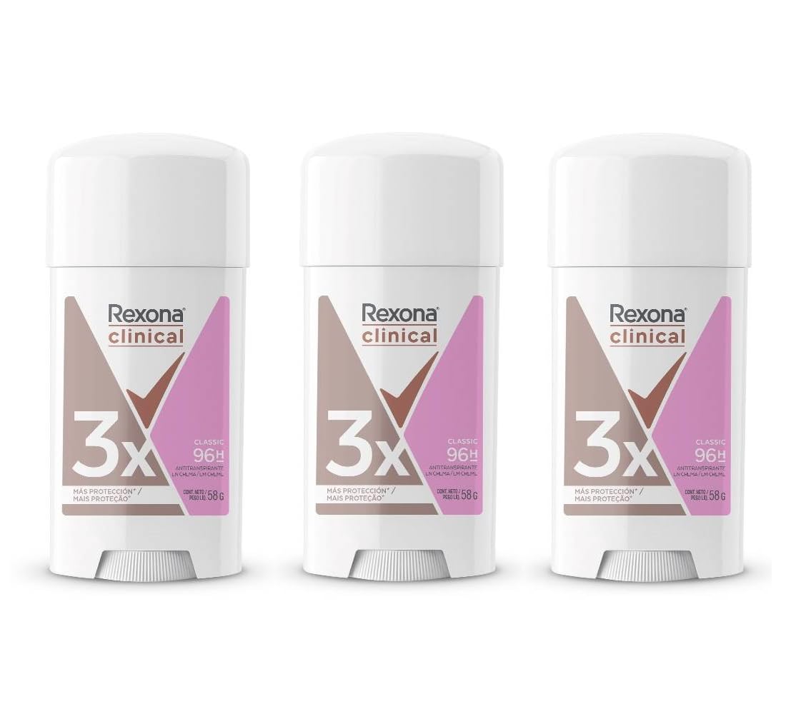 Antitranspirante en Crema Rexona CLINICAL Clean 58grms 96hrs