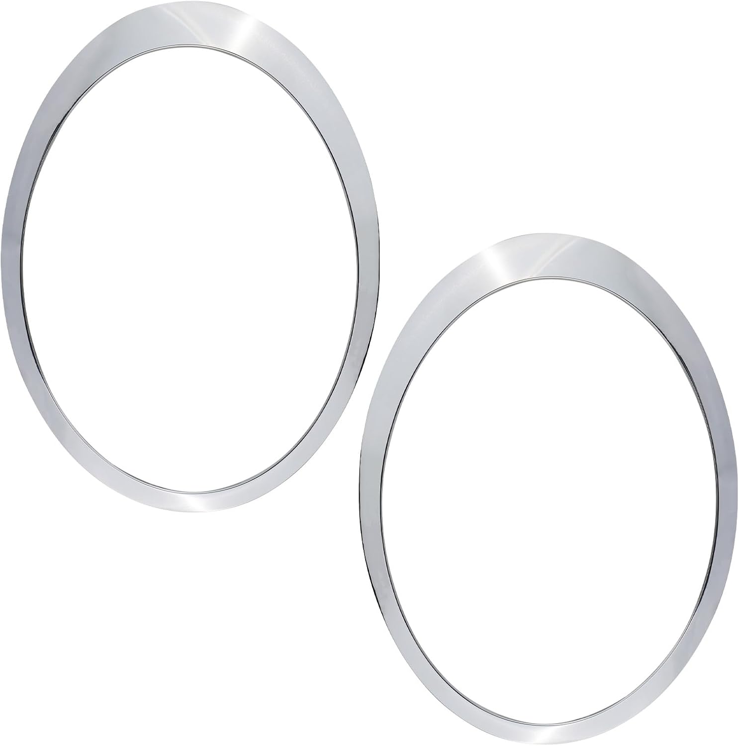 Anillo de ajuste para faros delanteros, bisel para lado del conductor, compatible con Mini Cooper 2007-2015 R55 R56 R57 R58 R59 Reemplaza