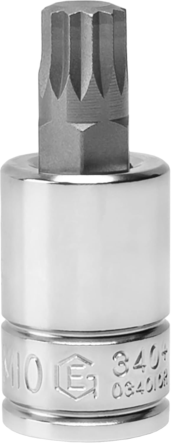 Genius Tools 38″ Dr. M10 Triple Square Bit Socket 50mmL – 340+8110