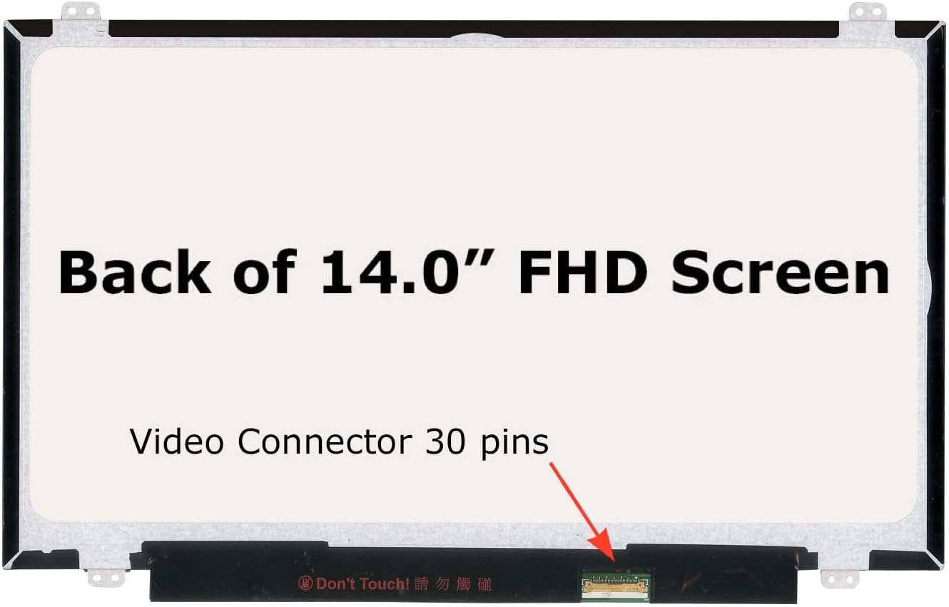 SCREENARAMA Nuevo reemplazo de pantalla para HP pn L58699-001, FHD 1920×1080, IPS, mate, pantalla LED LCD con herramientas