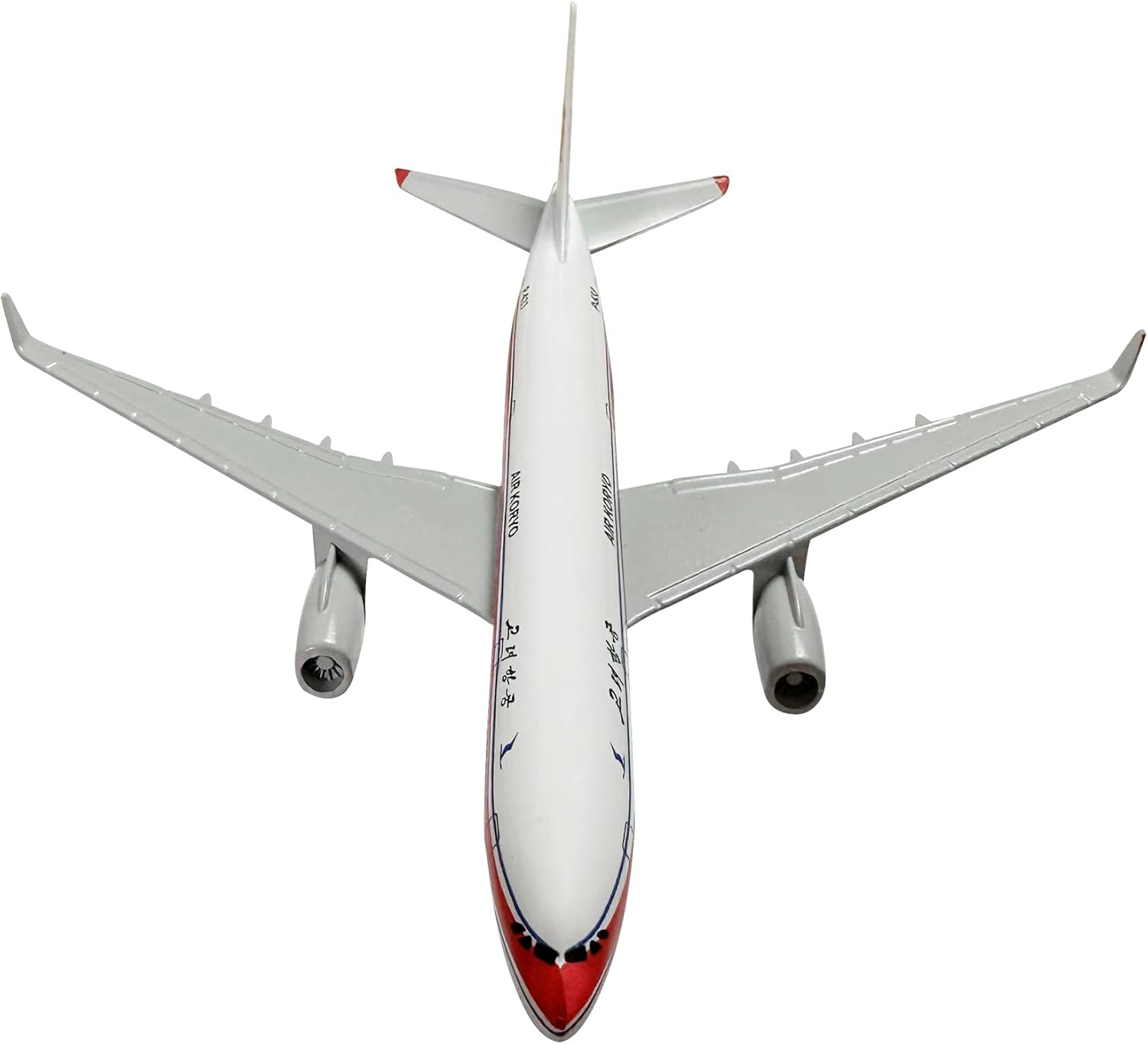 Modelo de avión a escala 1400 Modelo Korean Airlines Airbus 330 Modelo Avión de metal Modelo Aviones de aleación fundida a presión para regalo y