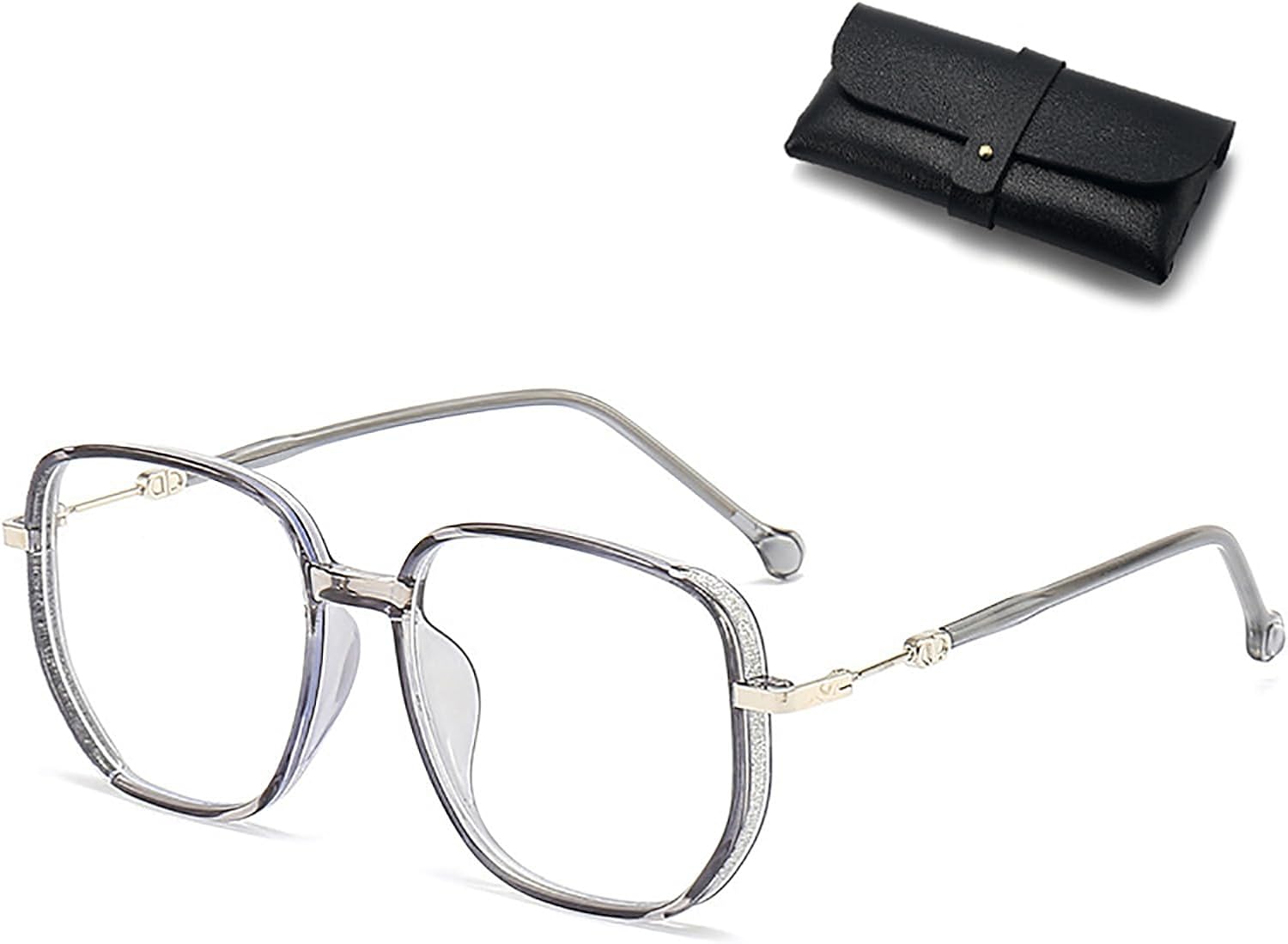 MQSHUHENMY Glassify – Gafas de lectura para mujer, gafas de lectura portátiles, Glassesify para mujer, a la moda, anti-luz azul
