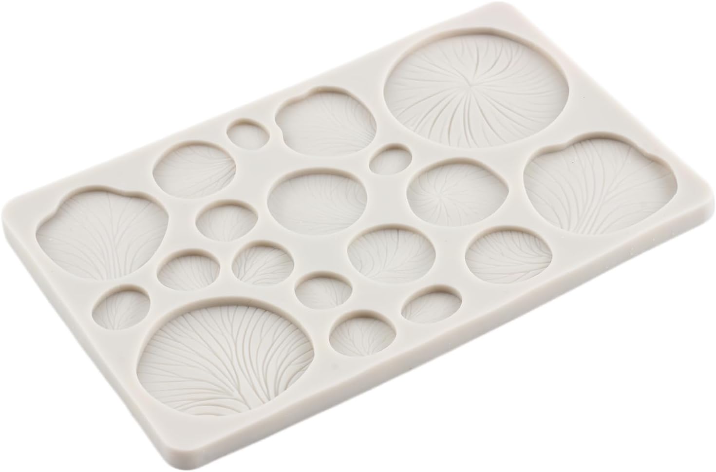 Moldes de silicona para hongos y hongos para decoración de pasteles, moldes de silicona para dulces de ginkgo biloba, moldes de chocolate para