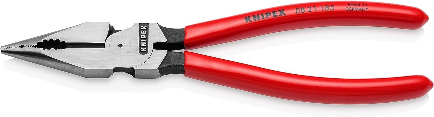 Knipex Alicates combinados de punta de aguja – Agarre de plástico