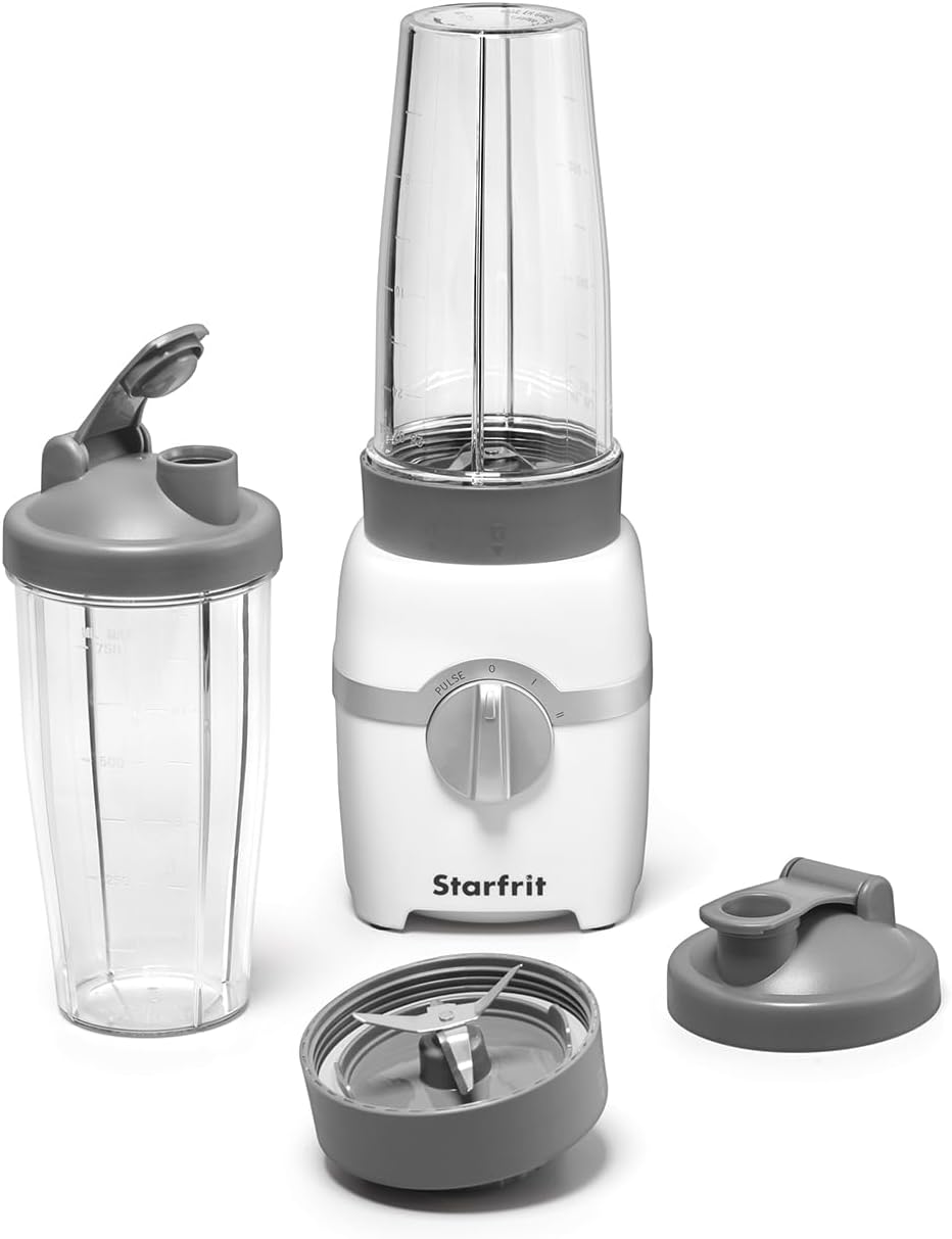 Starfrit Licuadora personal eléctrica, 28 oz, negro