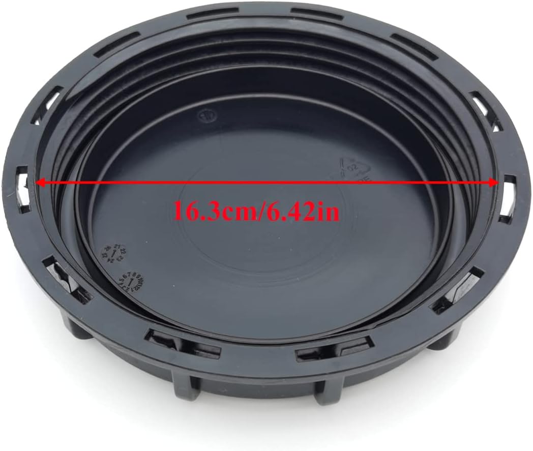 Joyoya IBC Tapa Tote Accesorios Tapa Tapa de Depósito de Agua Plástico Resistente Adaptador de Tanque IBC Tapa de Almacenamiento de Agua Líquido