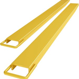 AOILE Extensiones de horquilla de palé de 60 pulgadas de largo y 4.5 pulgadas de ancho, extensores de horquilla para carretilla elevadora, 1 par de AOILE Extensiones de horquilla de palé de 60 pulgadas de largo y 4.5 pulgadas de ancho, extensores de horquilla para carretilla elevadora, 1 par de