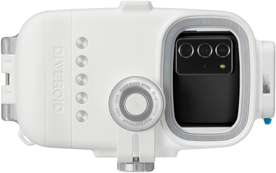 DIVEROID Funda impermeable para teléfono cámara subacuática fácil de usar, computadora de buceo, equipo de buceo todo en uno, tamaño universal