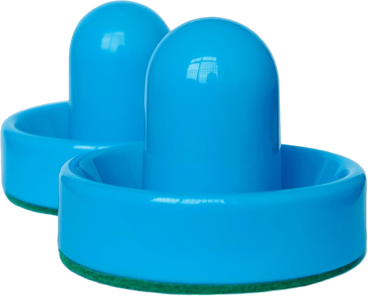 Air Hockey Pucks and Paddles – Rechargeable Floating Air Hockey Pucks for Any Flat Surface, Include a Charging Cable and Electronic Rechargeable Air