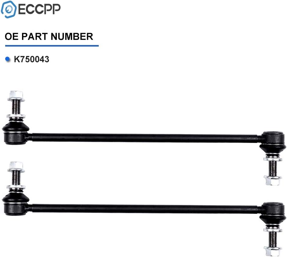 ECCPP Enlaces de extremo de barra estabilizadora delantera para Lexus CT200h para Lexus HS250h para Lexus NX200t para Lexus NX300h para Scion iM