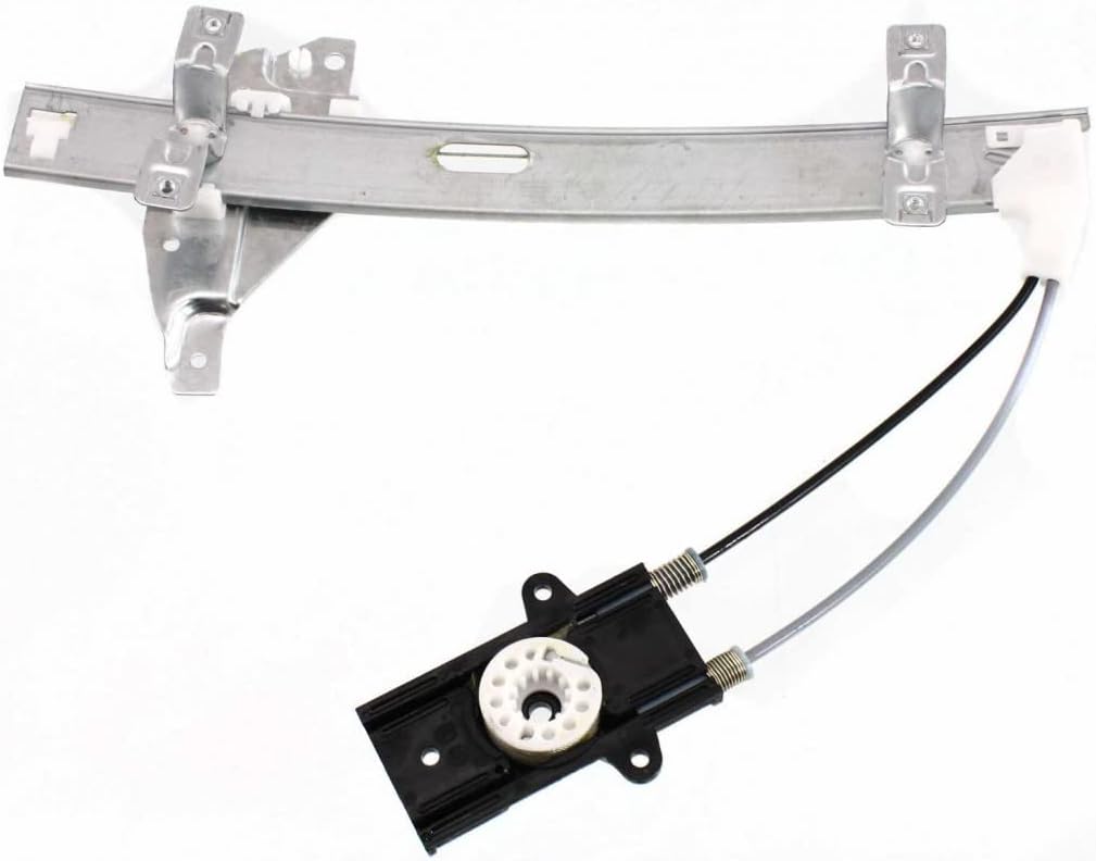 KarParts360 para Buick Regal 1999 00 01 02 03 2004 Elevalunas eléctrico lado del conductor y del pasajero  Par  Trasero  Reemplazo para GM1550103,