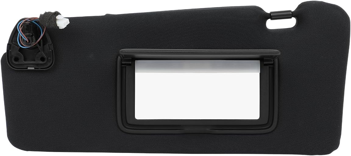 OCPTY Visera solar compatible con Nissan 370Z con techo corredizo (negro, lado izquierdo del conductor)