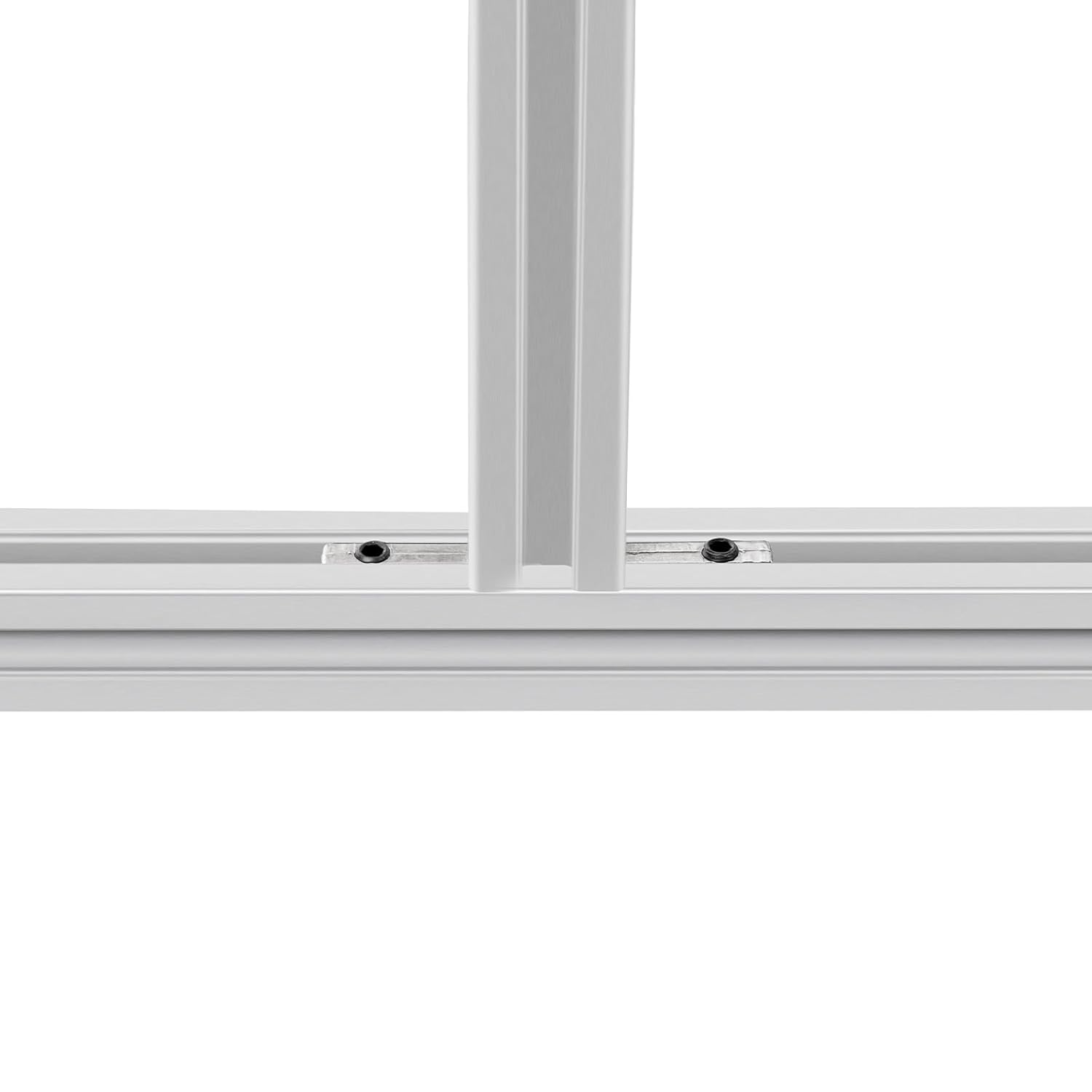 2 piezas de 300 mm (11.8 “) ranura en T 2020 extrusión de aluminio estándar europeo anodizado riel lineal para piezas de impresora 3D y CNC DIY plata