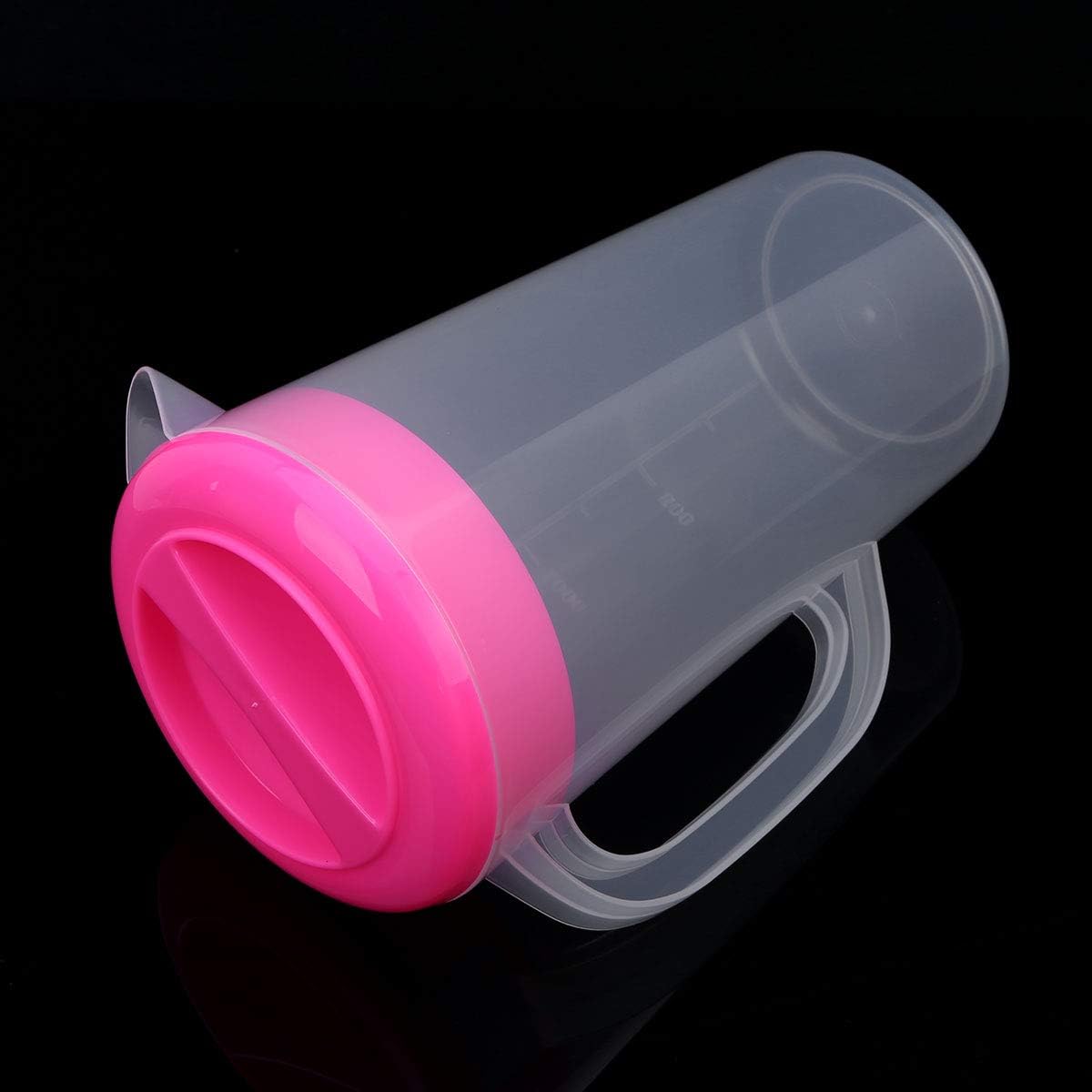 Plastic Straining gallon pitcher,Apto para lavavajillas Rosa 67.6fl oz