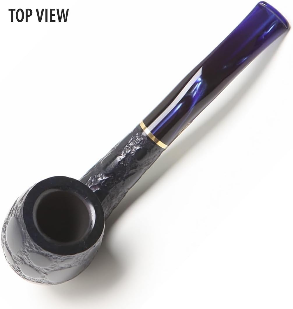 Alligator Savinelli Pipe – Pipa de tabaco de brezo, pipa artesanal italiana, pipa de tabaco hecha a mano, pipas de tabaco de madera pequeñas,
