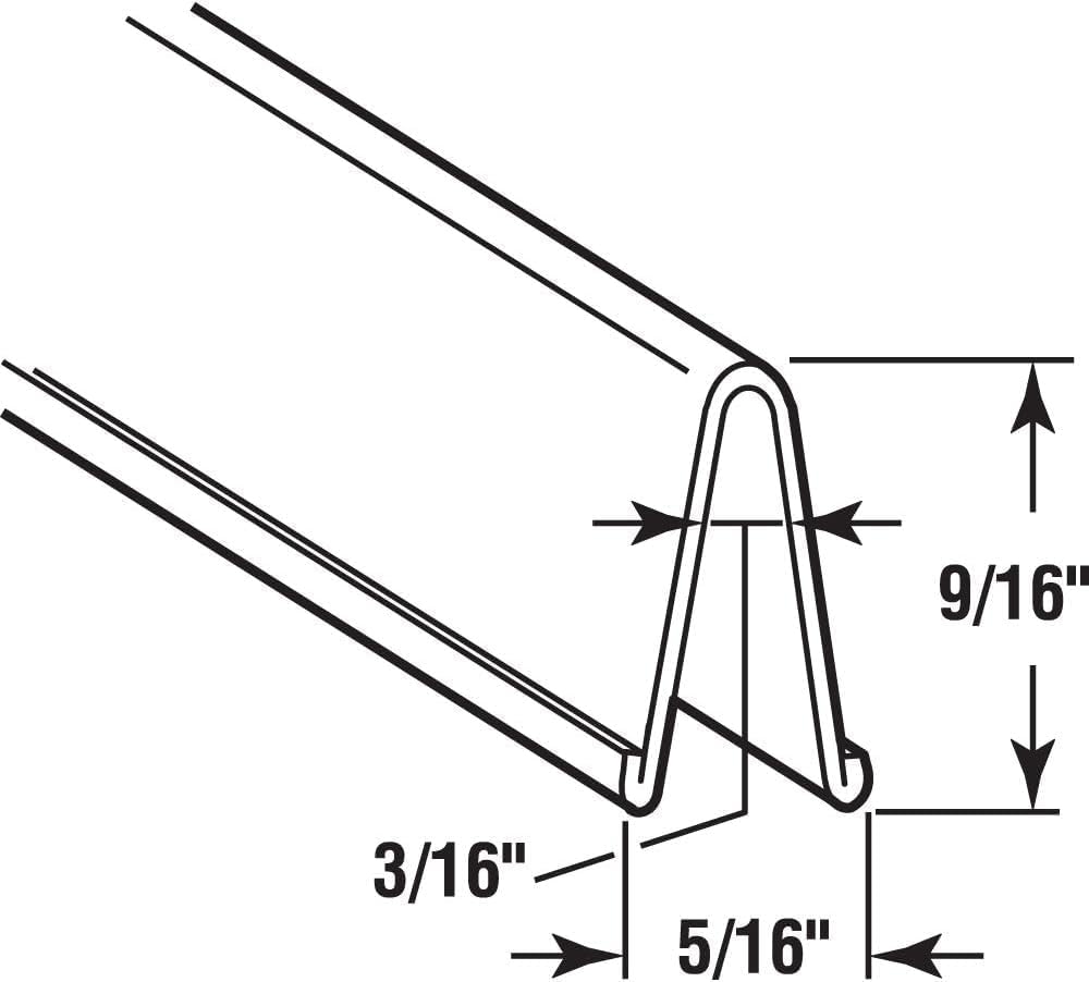 Cubierta de riel grande de alta calidad para puertas corredizas de vidrio de patio  Reparación de puertas correderas de repuesto de acero inoxidable