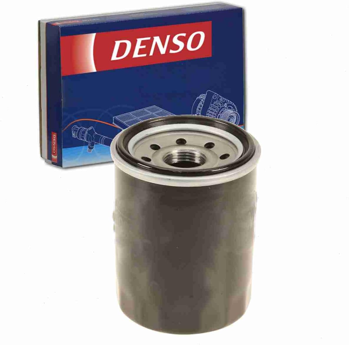 DENSO – Filtro de aceite de motor compatible con Nissan Frontier 2.4L 3.3L 4.0L L4 V6 1998-2018