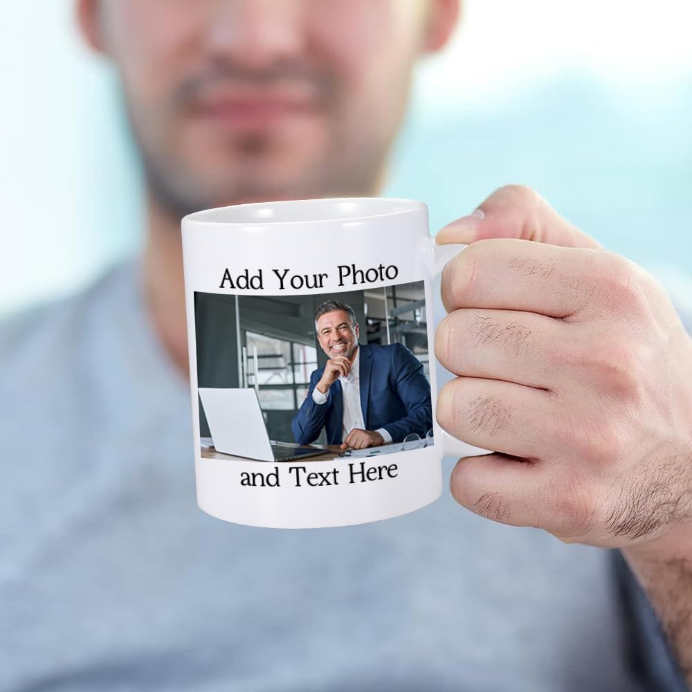 Regalos para jefe, mujeres, hombres, regalo del día del jefe, regalos divertidos para jefe, dama, mujer, taza de café con foto personalizada, taza