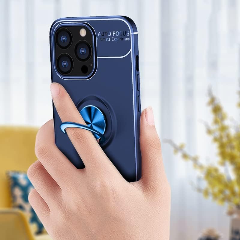 Asuwish Funda protectora para iPhone 13 Pro de 6.1 pulgadas con protector de pantalla de vidrio templado y soporte de anillo para celda protectora