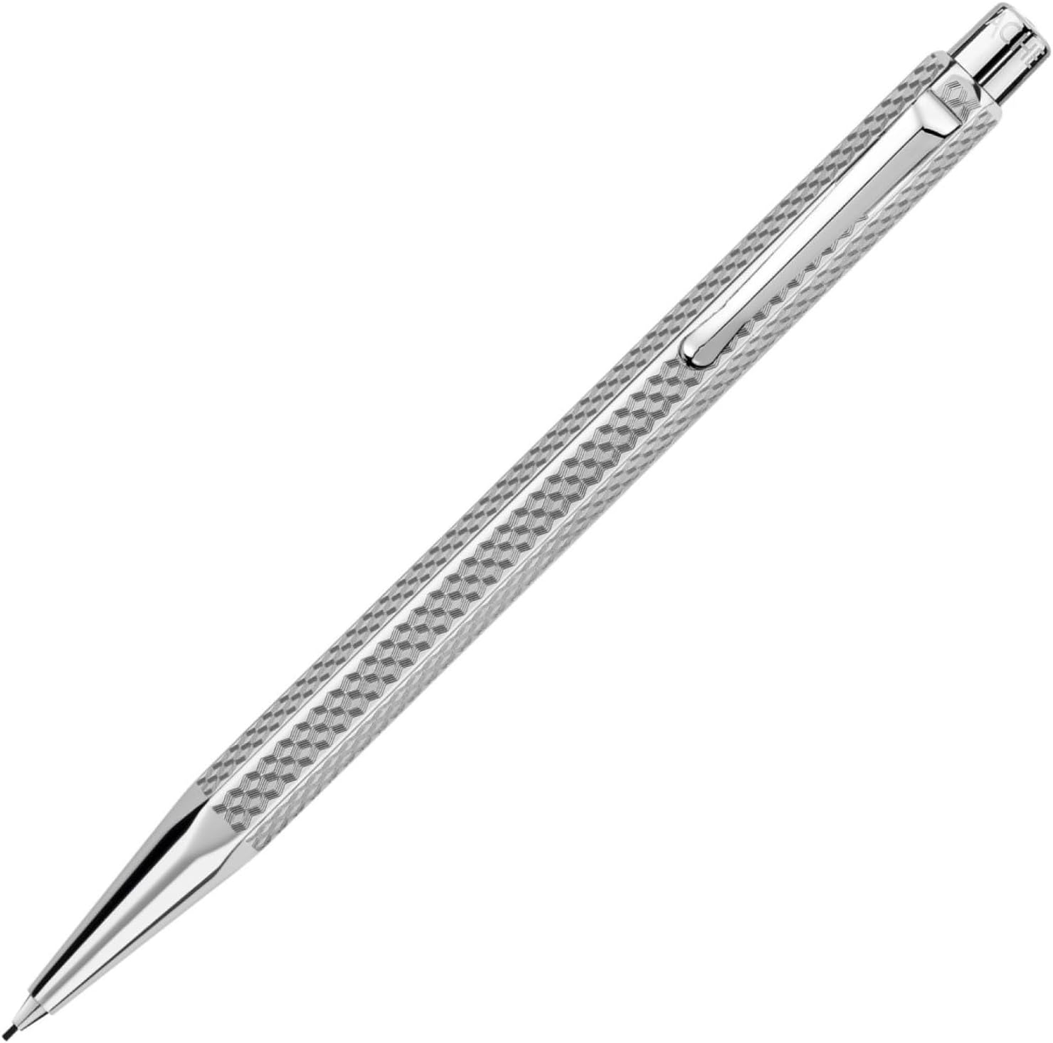 Caran d’Ache Ecridor Cubrik – Portaminas con acabado paladio