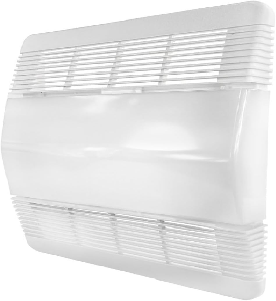 85315000 Parrilla y lente de repuesto para Broan-Nutone 663, 663N, 663FL, 663L, 663LN, 669L, 669LN, 669FN, 763RL, 763RLN, 769RL, 769RLN, 769RF,
