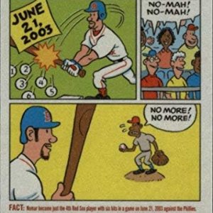 2004 Bazooka Comics #BC10 Nomar Garciaparra MLB Baseball Trading Card 2004 Bazooka Comics #BC10 Nomar Garciaparra MLB Baseball Trading Card