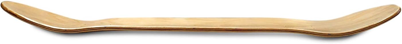 Yocaher Patineta en blanco Pro Canadian Maple Blank Tabla doble kicktail. Pro Skateboard Deck Tamaño 7.5, 7.75, 8.0, 8.25, 8.5 Colores Natural,