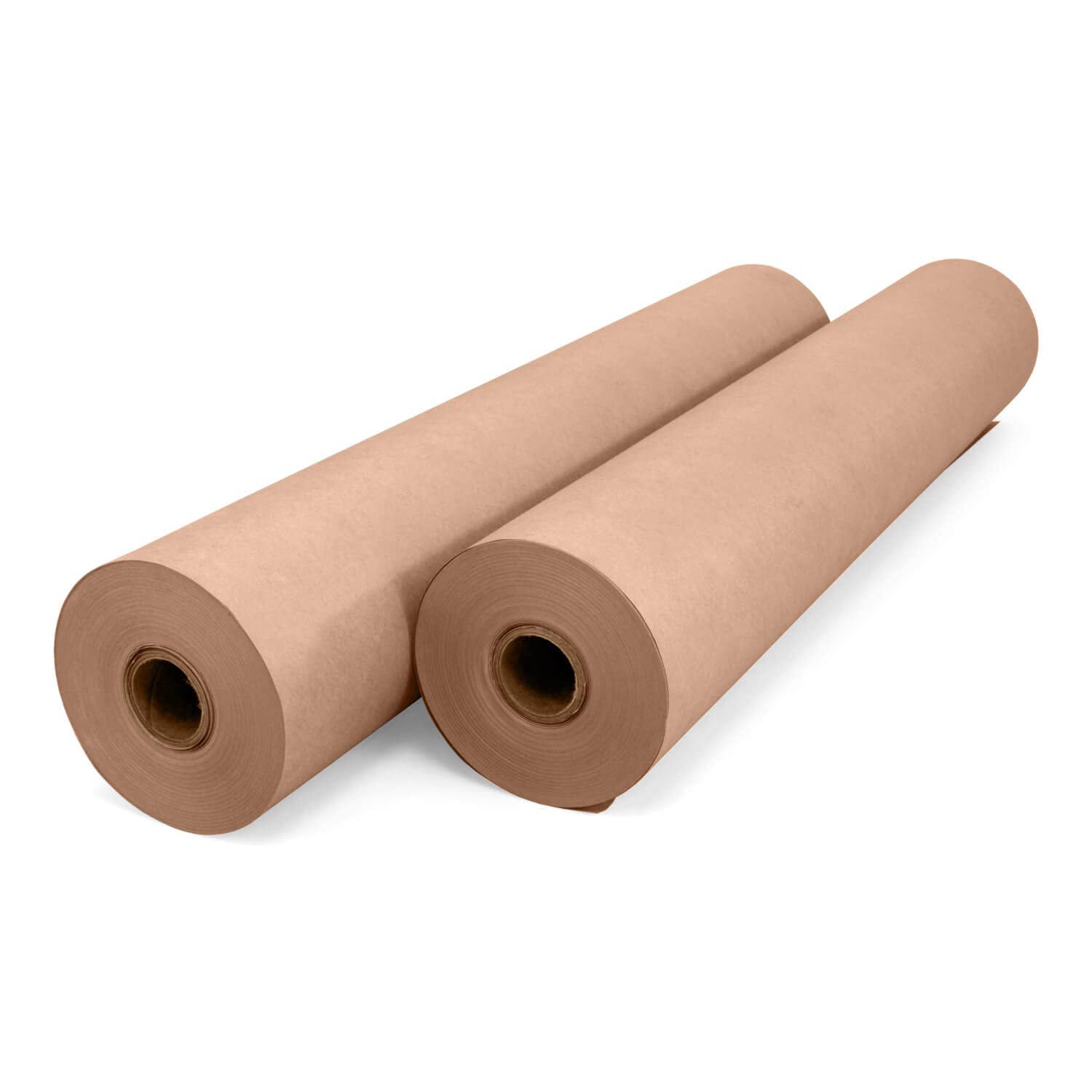 IDL Packaging Rollo de papel kraft marrón de 36 pulgadas x 180 pies (2160 pulgadas), 30 libras (paquete de 2), papel de calidad para embalaje,