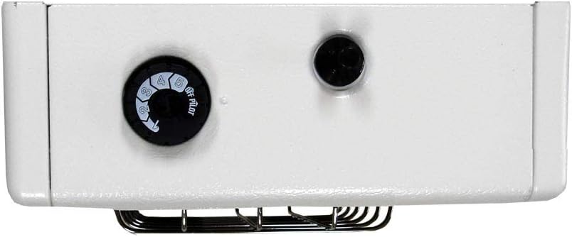 Empire SR10TW – Calentador de gas natural sin ventilación infrarroja 10000 BTU, control termostático