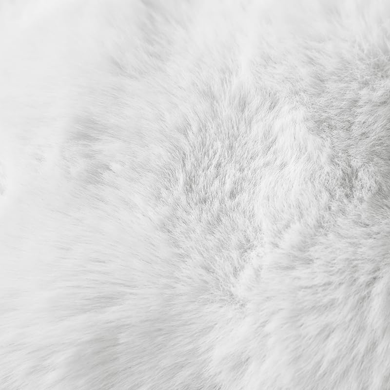 Fundas de almohada decorativas de lujo suaves y esponjosas para sofá, fundas de almohada de terciopelo suave, fundas de almohada de felpa suave para