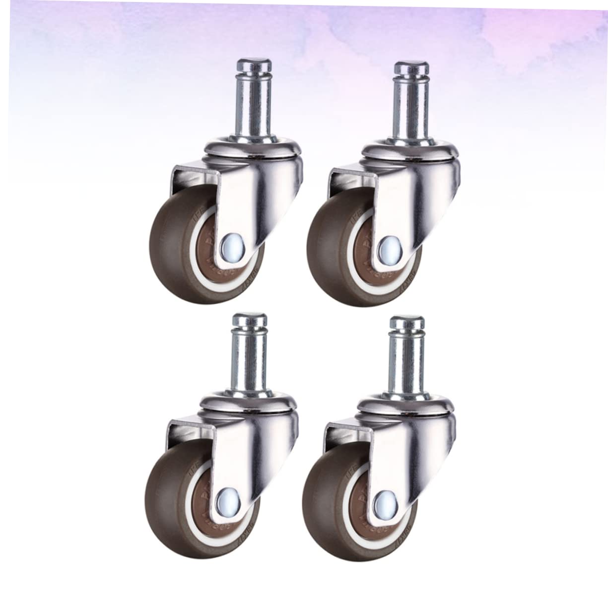 Tofficu 8 piezas de ruedas para silla de suelo, ruedas automotrices, alfombrilla de suelo para silla de escritorio, silla, ruedas, ruedas