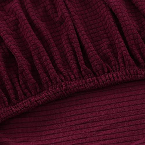 Funda de sofá gruesa de punto impermeable 1 pieza (compra 1 pieza para sofá de 34 plazas, compra 23 piezas para sofá en forma de LU) (Medida antes