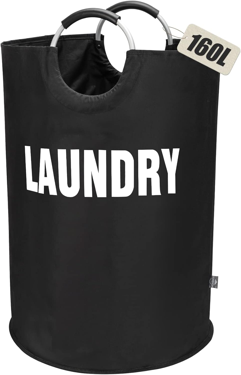 DOKEHOM – Canasta de lavandería extragrande de 160 litros (7 colores), bolsa de lavandería plegable, canasta de ropa alta y autónoma, contenedor de