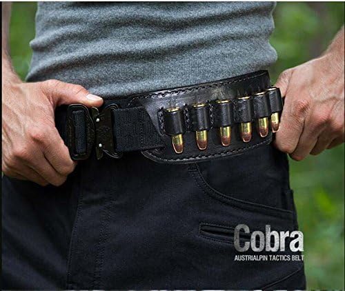 .38.357.45 Calibre Loop Holder Belt Slide Holster – CCW – Transporte oculto – Bucle de munición – Bucles bala – Funda Mag